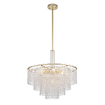 Люстра многоярусная с каскадами кристаллов Crystal Rains варинант исполнения - 2 | Loft Concept в Екатеринбурге