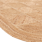 Ковер из джута квадратный с закругленными краями Atlas варинант исполнения - 2 | Loft Concept в Екатеринбурге