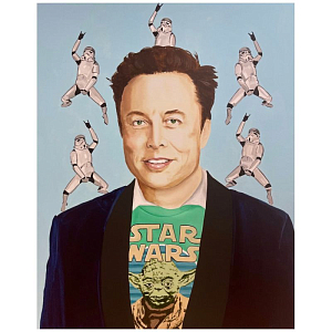 Картина Elon Musk