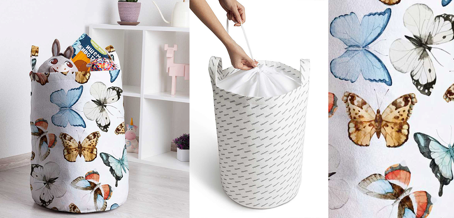 Корзина Butterflies Basket Корзина Butterflies Basket - Loft-Concept в Екатеринбурге