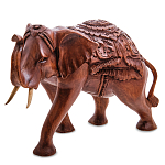 Статуэтка из дерева суар в виде слона Two Tusks варинант исполнения - 1 | Loft Concept в Екатеринбурге