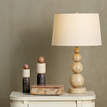 Настольная лампа с корпусом из градуированных шаров Babylon варинант исполнения - 4 | Loft Concept в Екатеринбурге