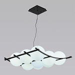 Люстра подвесная с 9-ю плафонами в форме шара Yarvi варинант исполнения - 4 | Loft Concept в Екатеринбурге