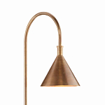 Торшер с конусовидным абажуром на каменном основании Attention варинант исполнения - 1 | Loft Concept в Екатеринбурге