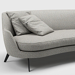 Мебельная ткань Шенилл серо-голубой цвет 142 см T4-47 варинант исполнения - 6 | Loft Concept в Екатеринбурге