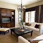 Люстра с белыми тканевыми абажурами в прозрачных стеклянных цилиндрах Kichler варинант исполнения - 22 | Loft Concept в Екатеринбурге