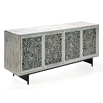 Буфет в гостиную с инкрустацией Palm Sideboard with Bone Inlay варинант исполнения - 2 | Loft Concept в Екатеринбурге