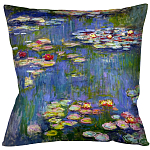Подушка декоративная Лилии Impressionism in Art варинант исполнения - 1 | Loft Concept в Екатеринбурге