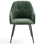 Кресло обеденное на металлических ножках Mazzi Chair варинант исполнения - 5 | Loft Concept в Екатеринбурге