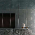 Подвсеной светильник светодиодный металлический цилиндрической формы Высота 50см Trumpet tube варинант исполнения - 5 | Loft Concept в Екатеринбурге