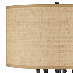 Торшер с цилиндрическим абажуром на каркасе в виде корня растения Curling Light варинант исполнения - 2 | Loft Concept в Екатеринбурге