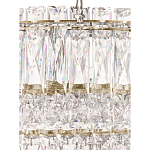 Люстра подвесная круглая из прозрачного хрусталя с золотым корпусом Selfsufficient варинант исполнения - 5 | Loft Concept в Екатеринбурге