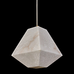 Подвесной светильник с фигурным плафоном Stone Prism варинант исполнения - 6 | Loft Concept в Екатеринбурге