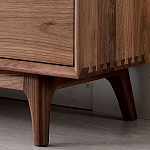 Тумба под телевизориз массива дерева TV Stand made of Walnut Wood варинант исполнения - 8 | Loft Concept в Екатеринбурге