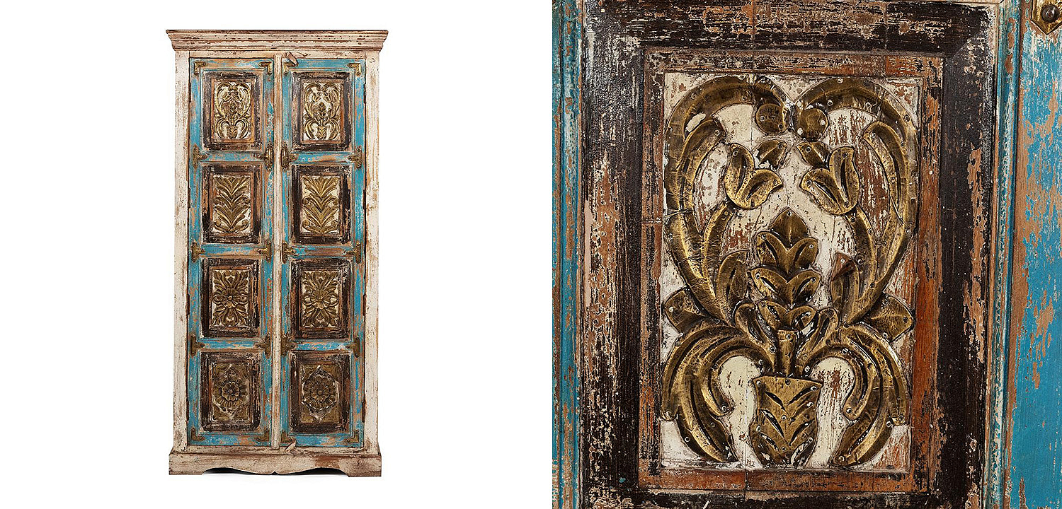 Шкаф Indian Antique Mango Tree Cupboard - Loft-Concept в Екатеринбурге