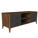 ТВ-тумба с 4 ящиками и полками Tasteful Furniture варинант исполнения - 1 | Loft Concept в Екатеринбурге