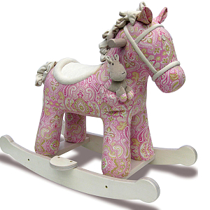 Лошадка-качалка розовая Kaylee Pony