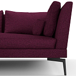 Мебельная ткань Шенилл фиолетовый цвет 138 см T4-27 варинант исполнения - 2 | Loft Concept в Екатеринбурге