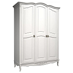 Шкаф белый из массива бука в стиле прованс White Provence варинант исполнения - 2 | Loft Concept в Екатеринбурге