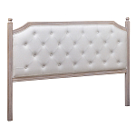 Изголовье кровати бежевое с мягкой обивкой из льна Emma Headboard варинант исполнения - 1 | Loft Concept в Екатеринбурге