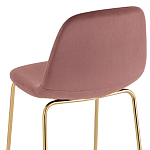 Барный стул на золотистых ножках VENDRAMIN Pink варинант исполнения - 7 | Loft Concept в Екатеринбурге