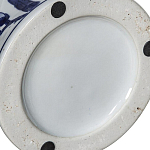 Ваза с бело-синей росписью и изображением цветов Blue & White Ornament варинант исполнения - 2 | Loft Concept в Екатеринбурге