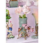 Ваза с птицами и цветами из фарфора с бронзовыми элементами Garden of Eden варинант исполнения - 5 | Loft Concept в Екатеринбурге