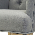 Кресло Mason Classical Armchair grey flax варинант исполнения - 4 | Loft Concept в Екатеринбурге