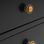 Прикроватная тумба Вlues Black варинант исполнения - 3 | Loft Concept в Екатеринбурге