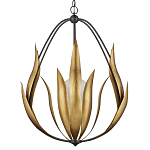 Люстра грушевидной формы с волнистыми листьями Foliage of Leaf Forms варинант исполнения - 3 | Loft Concept в Екатеринбурге