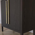 Современный Буфет Primo с 2 дверцами Темный орех варинант исполнения - 4 | Loft Concept в Екатеринбурге