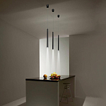 Подвсеной светильник светодиодный металлический цилиндрической формы Высота 80см Trumpet tube варинант исполнения - 9 | Loft Concept в Екатеринбурге