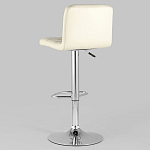 Барный стул с сиденьем молочного цвета Honory варинант исполнения - 5 | Loft Concept в Екатеринбурге