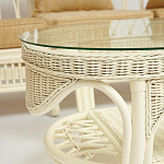 Комплект уличной мебели из ротанга Clara белый варинант исполнения - 9 | Loft Concept в Екатеринбурге