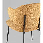 Стул Bellamy букле охра варинант исполнения - 3 | Loft Concept в Екатеринбурге