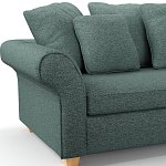 Мебельная ткань Шенилл бирюзовый цвет 138 см T4-31 варинант исполнения - 7 | Loft Concept в Екатеринбурге