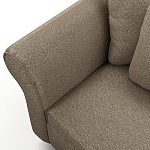 Мебельная ткань Шенилл коричневый цвет 138 см T4-21 варинант исполнения - 5 | Loft Concept в Екатеринбурге