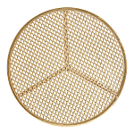 Столик приставной золотистый с орнаментом на столешнице Tanzania варинант исполнения - 2 | Loft Concept в Екатеринбурге