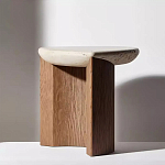 Дизайнерский журнальный стол полукруглой формы Pokun варинант исполнения - 1 | Loft Concept в Екатеринбурге