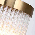 Бра с прозрачными стеклянными трубочками и металлическим основанием Nembus варинант исполнения - 3 | Loft Concept в Екатеринбурге