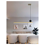 Люстра линейная светодиодная в минималистичном стиле New Age of Light варинант исполнения - 4 | Loft Concept в Екатеринбурге