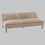 Диван современный вельветовый прямой Worcester Бежевый  варинант исполнения - 4 | Loft Concept в Екатеринбурге