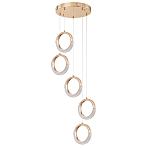 Люстра светодиодная Golden Shackle варинант исполнения - 3 | Loft Concept в Екатеринбурге