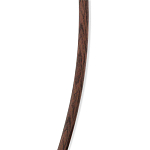 Вешалка коричневая с 4-мя крючками из пластика Curves Hangers варинант исполнения - 2 | Loft Concept в Екатеринбурге