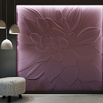 Барельеф LOTUS варинант исполнения - 3 | Loft Concept в Екатеринбурге