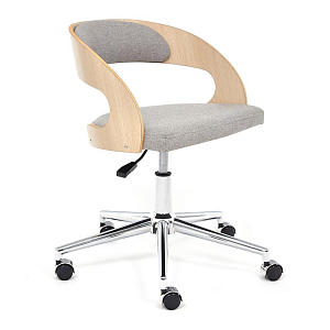 Кресло Humeur de Travail laine écologique grise