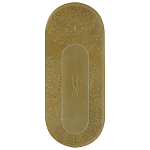 Подставка под благовония из эпоксидной смолы шампань Epoxy Resin Flowers Incense Oval Stand Champagne варинант исполнения - 1 | Loft Concept в Екатеринбурге