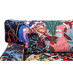 Премиальный Акцентный Диван Simpsons in Paradise Pop Art Sofa варинант исполнения - 3 | Loft Concept в Екатеринбурге