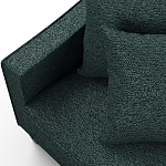 Мебельная ткань Шенилл темно-зеленый цвет 138 см T4-39 варинант исполнения - 7 | Loft Concept в Екатеринбурге