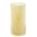 Ваза настольная цилиндрической формы из оникса Stone Vase варинант исполнения - 1 | Loft Concept в Екатеринбурге